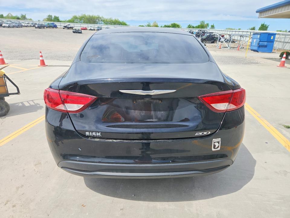 2016 Chrysler 200 VIN 1C3CCCFB0GN196196 COPART salvage auction — UNDERCARRIAGE, Ky - Certificate Of Title, sold $600 on 2026-08-27 (photo 6)