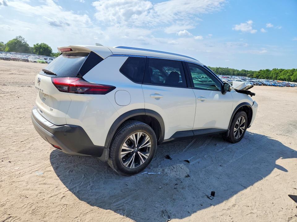 2021 Nissan Rogue VIN JN8AT3BA3MW000391 COPART salvage auction — FRONT END, Salvage Title, sold $2,550 on 2026-07-17 (photo 3)
