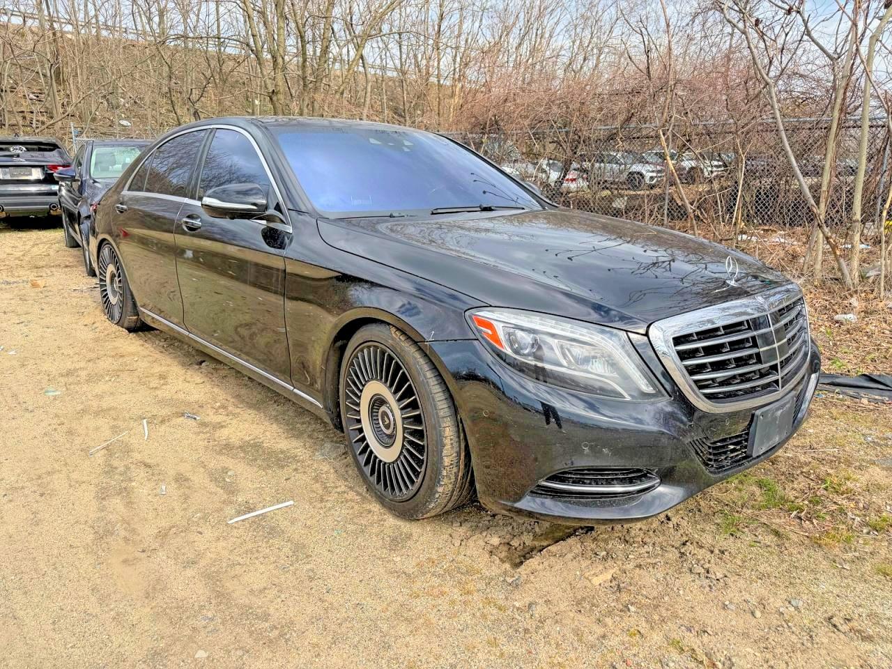 2015 Mercedes-Benz S-Class VIN WDDUG8FBXFA119655 COPART salvage auction — Minor Dent/Scratches, CT - CERTIFICATE OF TITLE (P), sold $10,400 on 2026-05-27 (photo 1)