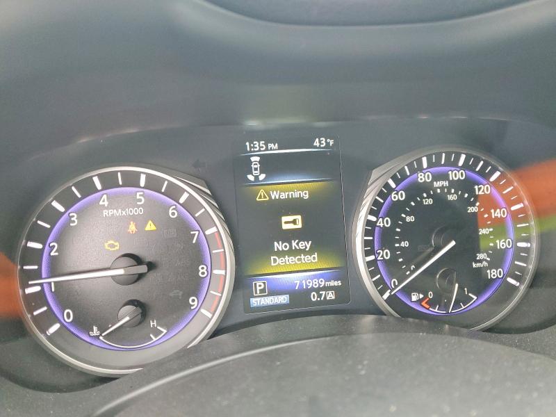 2017 Infiniti Q50 VIN JN1EV7AP0HM734334 COPART salvage auction — MINOR DENT/SCRATCHES, Fl - Certificate Of Title, sold $4,100 on 2026-07-29 (photo 9)