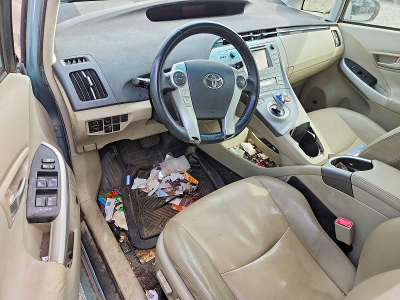 2012 Toyota Prius VIN JTDKN3DU7C1490752 COPART salvage auction — FRONT END, Ar - Cert Of Title-Salvage, sold $2,050 on 2026-07-06 (photo 8)