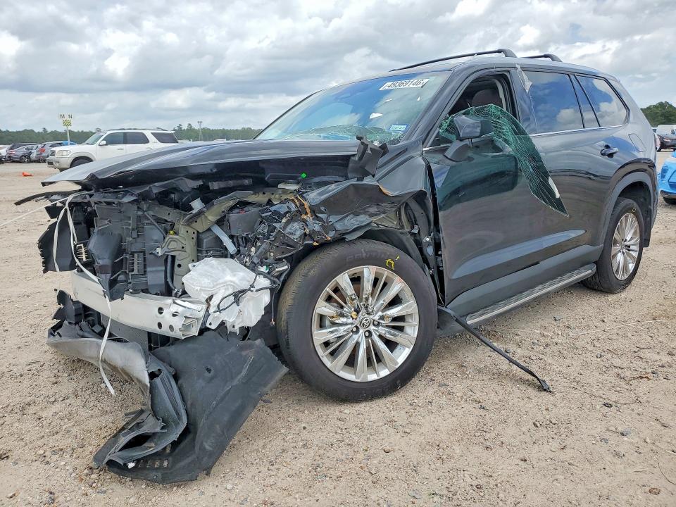 2025 Toyota Highlander VIN 5TDAAAB54SS085070 COPART salvage auction — FRONT END, Tx - Salvage Vehicle Title, sold $17,700 on 2026-07-10 (photo 1)