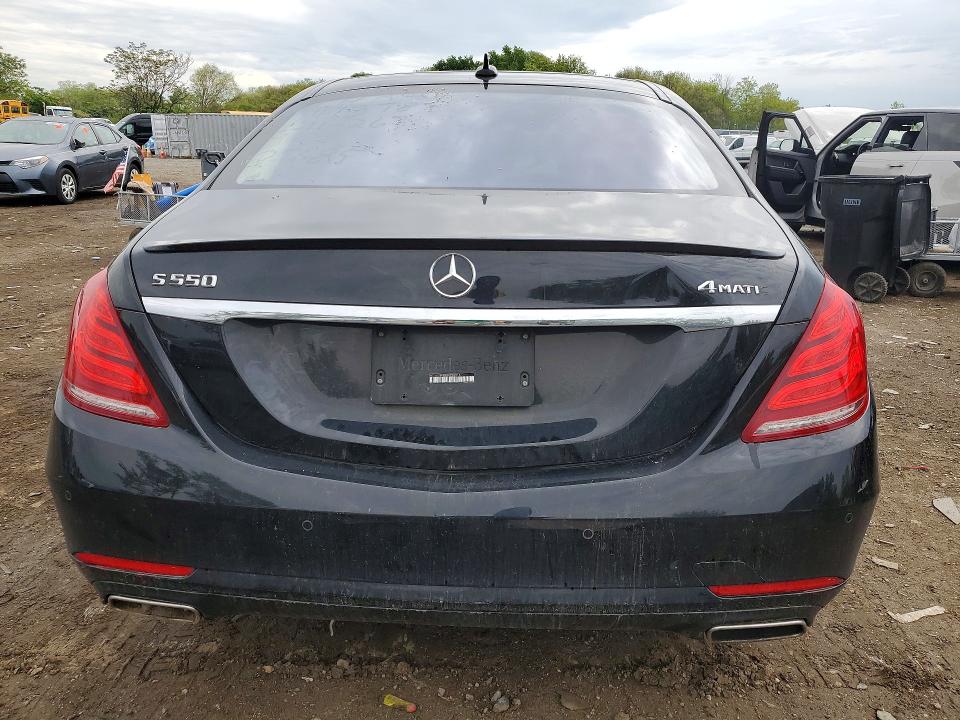 2016 Mercedes-benz S-klasse VIN WDDUG8FB5GA226016 COPART salvage auction — FRONT END, Md - Cert Of Salvage > 75% Damage, sold $3,050 on 2026-07-14 (photo 6)