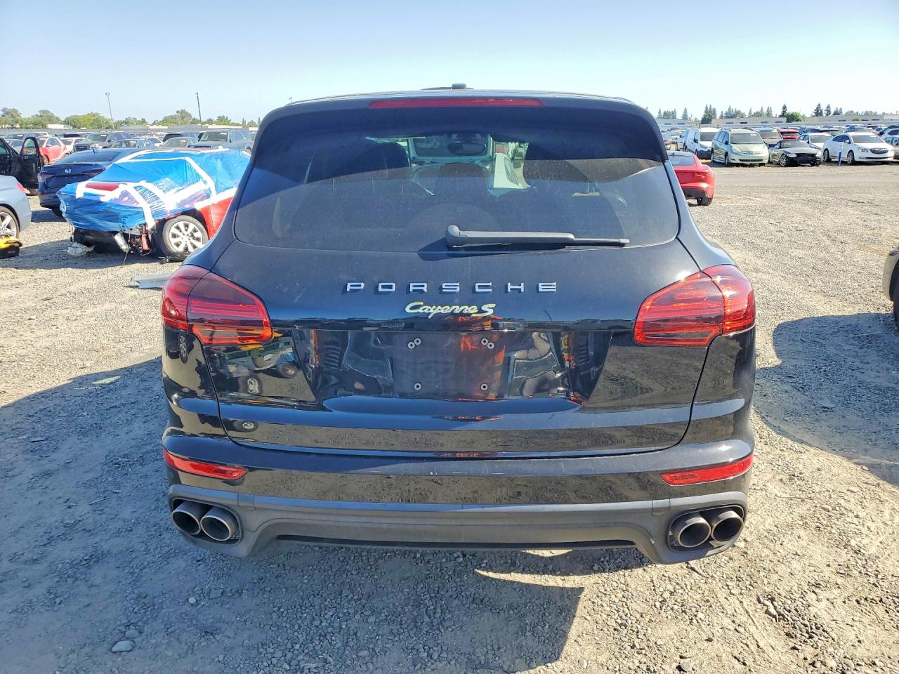2016 Porsche Cayenne VIN WP1AE2A23GLA16525 COPART salvage auction — Front End, FL - DIS/DLR/EXP ONLY CLEAN TITLE, sold $6,400 on 2026-06-30 (photo 6)