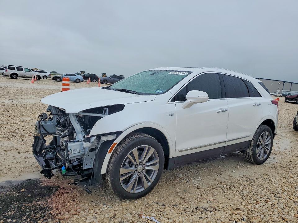 2025 Cadillac Xt5 VIN 1GYKNCRS4SZ154722 COPART salvage auction — FRONT END, Tx - Salvage Vehicle Title, sold $17,100 on 2026-07-30 (photo 1)
