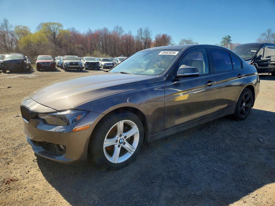 2015 BMW 3 series VIN WBA3B5C51FF960555 COPART salvage auction — MINOR DENT/SCRATCHES, Ma - Certificate Of Title, sold $850 on 2026-07-15 (photo 1)