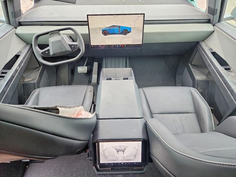 2025 Tesla Cybertruck VIN 7G2CEHED9SA078638 COPART salvage auction — ALL OVER, Ar - Cert Of Title-Salvage, sold $25,250 on 2026-07-09 (photo 8)