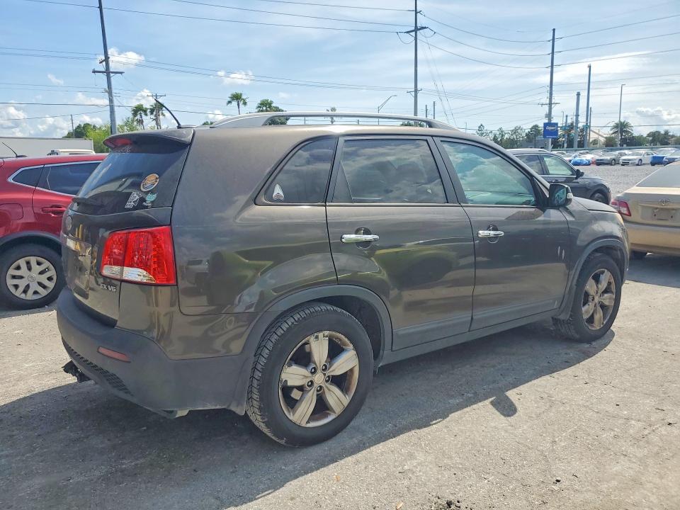 2012 Kia Sorento VIN 5XYKU4A21CG203336 COPART salvage auction — FRONT END, Salvage Title, sold $1,850 on 2026-07-17 (photo 3)