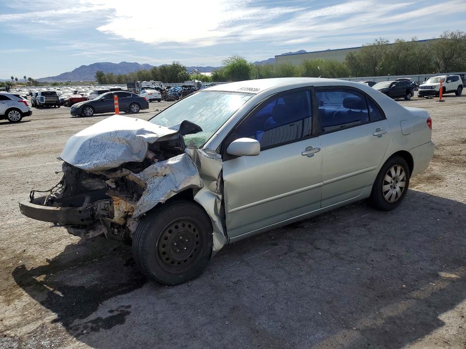 2003 Toyota Corolla VIN JTDBR32E730006357 COPART salvage auction — FRONT END, NV - SALVAGE TITLE, sold $125 on 2026-07-14 (photo 1)