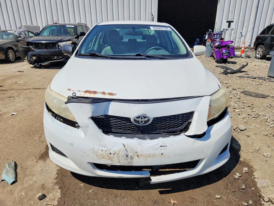2009 Toyota Corolla VIN JTDBL40E599022488 COPART salvage auction — FRONT END, Nj - Cert Of Title-Salvage, sold $225 on 2026-07-29 (photo 5)