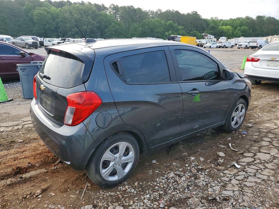 2019 Chevrolet Spark VIN KL8CB6SA2KC702864 COPART salvage auction — FRONT END, Ms - Cert Of Title-Salvaged, sold $1,050 on 2026-07-31 (photo 3)