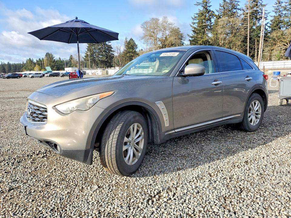 2011 Infiniti Fx35 VIN JN8AS1MW2BM731659 COPART salvage auction — SIDE, Wa - Bill Of Sale, sold $625 on 2026-07-07 (photo 1)