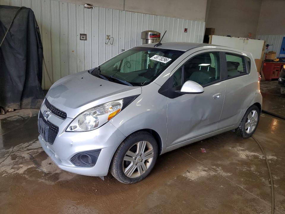 2014 Chevrolet Spark VIN KL8CD6S98EC445939 COPART salvage auction — SIDE, Il - Salvage Certificate, sold $300 on 2026-07-14 (photo 1)