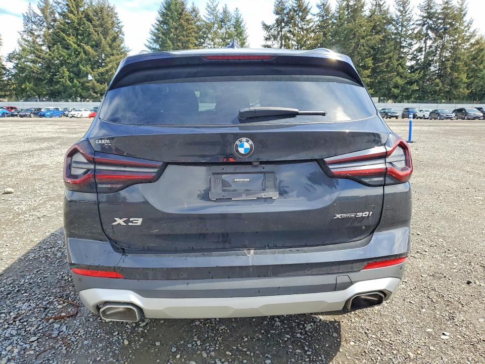 2022 BMW X3 VIN 5UX53DP07N9L69630 COPART salvage auction — FRONT END, Wa - Bill Of Sale, sold $125 on 2026-07-24 (photo 6)