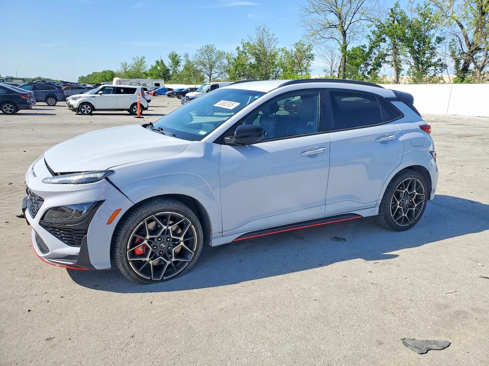 2022 Hyundai Kona VIN KM8KH3AC6NU001841 COPART salvage auction — FRONT END, Mo - Salvage Certificate Of Title, sold $6,000 on 2026-07-10 (photo 1)
