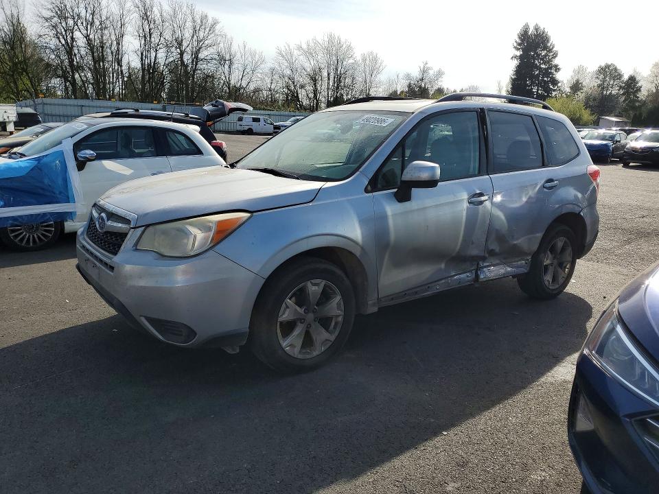 2014 Subaru Forester VIN JF2SJAEC6EH480649 COPART salvage auction — SIDE, Or - Salvage Title Certificate, sold $1,100 on 2026-07-06 (photo 1)