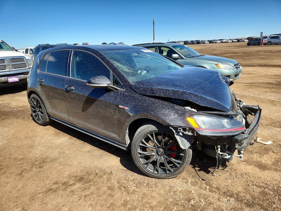 2015 Volkswagen Gti VIN 3VW4T7AU9FM091114 COPART salvage auction — FRONT END, Salvage Title, sold $225 on 2026-07-28 (photo 4)