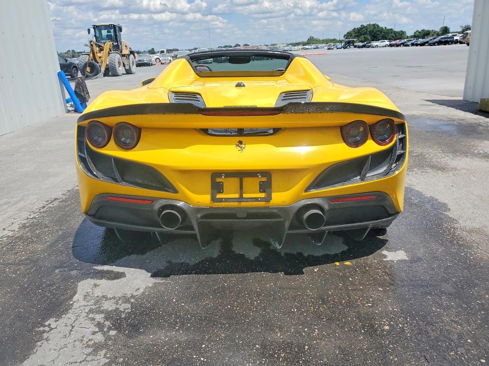 2021 Ferrari VIN ZFF93LMA2M0262015 COPART salvage auction — SIDE, Fl - Cert Of Title Slvg Rebuildable, sold $263,000 on 2026-08-21 (photo 6)