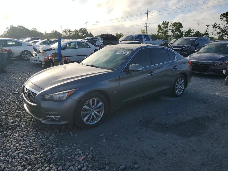 2017 Infiniti Q50 VIN JN1EV7AR3HM830699 COPART salvage auction — MINOR DENT/SCRATCHES, Fl - Cert Of Title-Rebuilt, sold $2,900 on 2026-07-03 (photo 1)