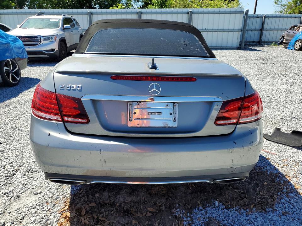 2014 Mercedes-benz E-class VIN WDDKK5KF7EF272508 COPART salvage auction — Burn Engine, Fl - Cert Of Title Slvg Rebuildable, sold $375 on 2026-07-10 (photo 6)