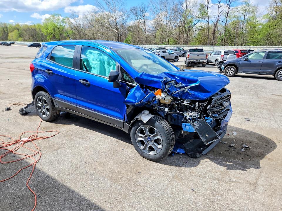 2020 Ford Ecosport VIN MAJ6S3FL2LC336913 COPART salvage auction — FRONT END, Pa - Certificate Of Salvage, sold $600 on 2026-07-02 (photo 4)
