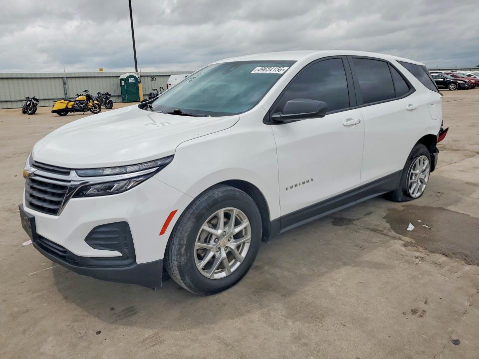 2022 Chevrolet Equinox VIN 3GNAXHEV3NS203605 COPART salvage auction — REAR END, Tx - Salvage Vehicle Title, sold $5,800 on 2026-07-02 (photo 1)