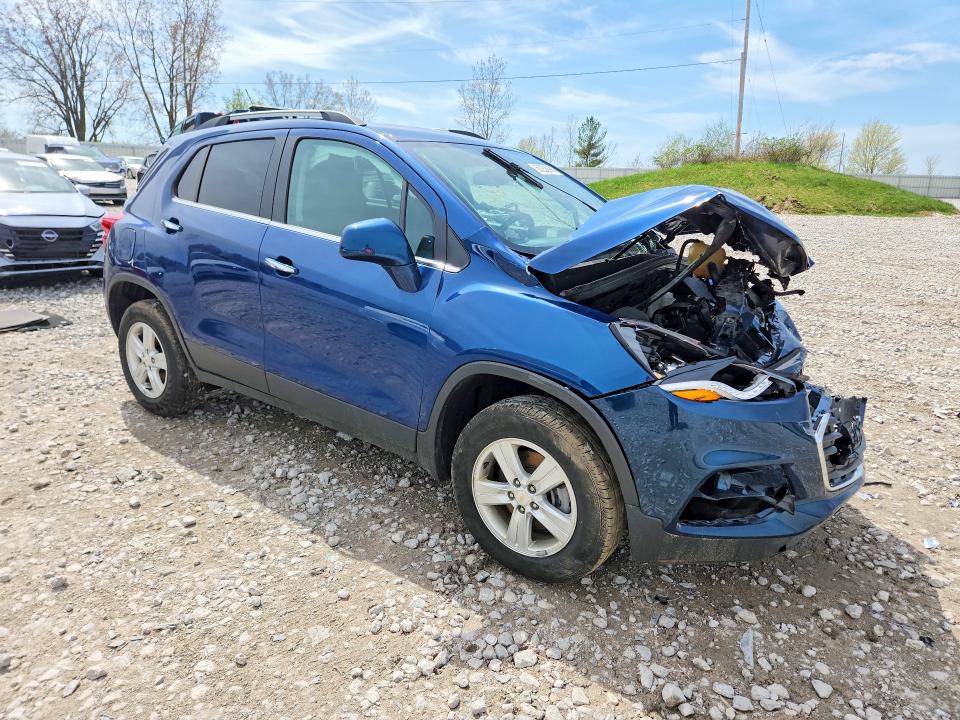 2020 Chevrolet Trax VIN 3GNCJPSB2LL137246 COPART salvage auction — FRONT END, MI - CERTIFICATE OF TITLE, sold $750 on 2026-07-09 (photo 4)