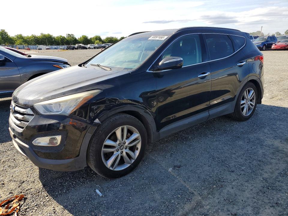 2014 Hyundai Santa fe VIN 5XYZU3LA2EG224177 COPART salvage auction — MINOR DENT/SCRATCHES, Ca - Dis/Dlr/Exp Only Clean Title, sold $1,200 on 2026-07-28 (photo 1)