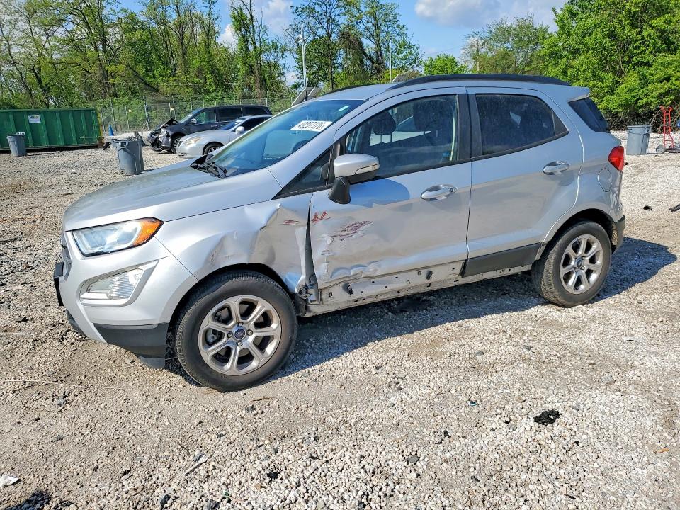 2019 Ford Ecosport VIN MAJ3S2GE5KC291929 COPART salvage auction — SIDE, MD - CERT OF SALVAGE > 75% DAMAGE, sold $2,200 on 2026-07-30 (photo 1)
