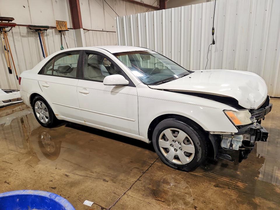 2007 Hyundai Sonata VIN 5NPET46C57H260087 COPART salvage auction — FRONT END, Pa - Certificate Of Salvage, sold $400 on 2026-07-02 (photo 4)