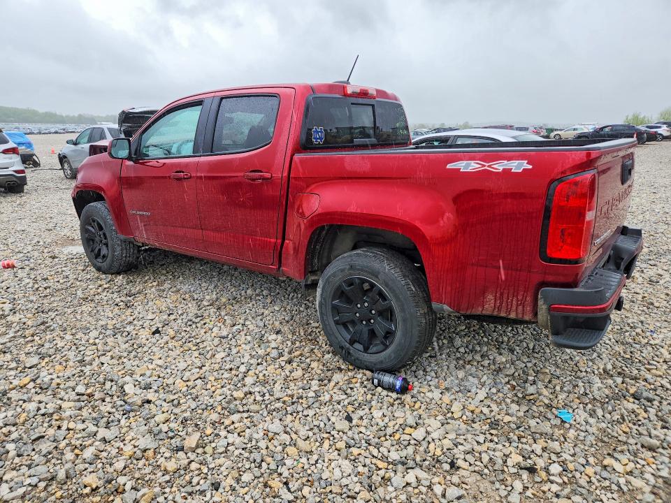 2022 Chevrolet Colorado VIN 1GCGTCEN2N1117205 COPART salvage auction — FRONT END, Mi - Certificate Of Title, sold $9,000 on 2026-07-02 (photo 2)