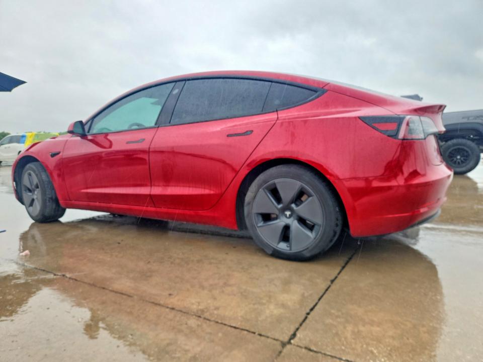 2023 Tesla VIN 5YJ3E1EB0PF675289 COPART salvage auction — FRONT END, Tx - Certificate Of Title, sold $13,800 on 2026-07-06 (photo 2)