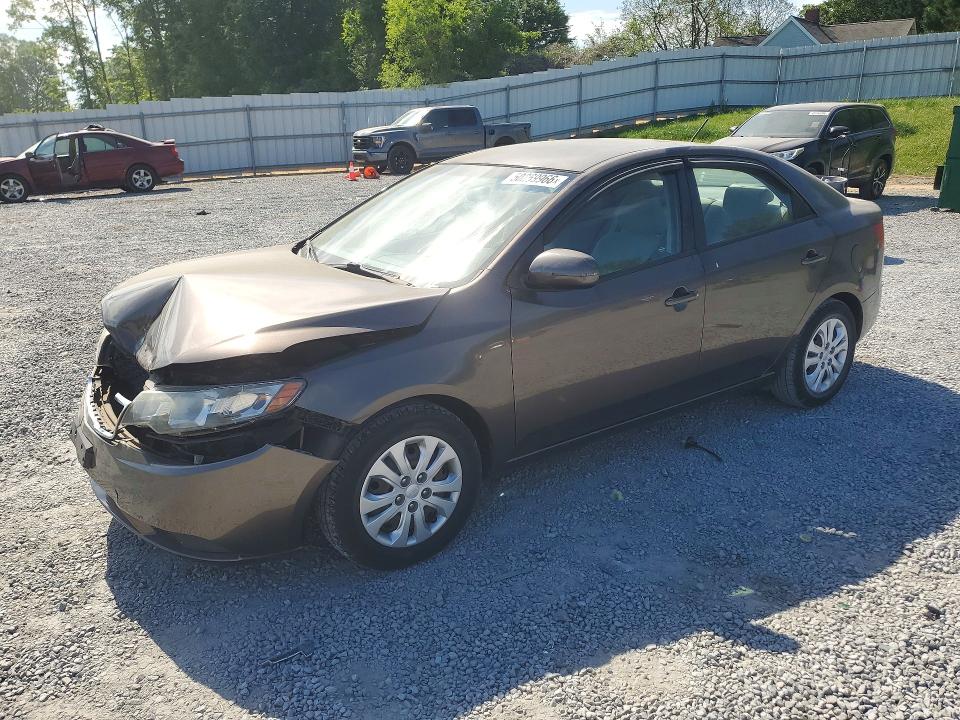 2013 Kia Forte VIN KNAFU4A28D5711411 COPART salvage auction — FRONT END, Nc - Salvage Certificate Of Title, sold $450 on 2026-07-29 (photo 1)