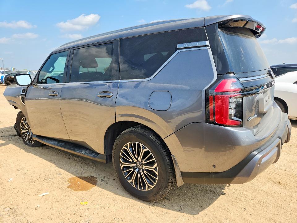 2025 Nissan VIN JN8AY3BA7S9000648 COPART salvage auction — FRONT END, Tx - Certificate Of Title, sold $14,200 on 2026-07-30 (photo 2)