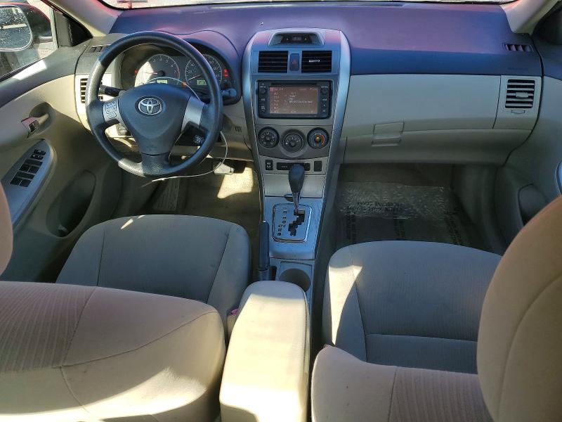2013 Toyota Corolla VIN JTDBU4EE2DJ114557 COPART salvage auction — REAR END, Ca - Salvage Certificate, sold $1,850 on 2026-07-07 (photo 8)