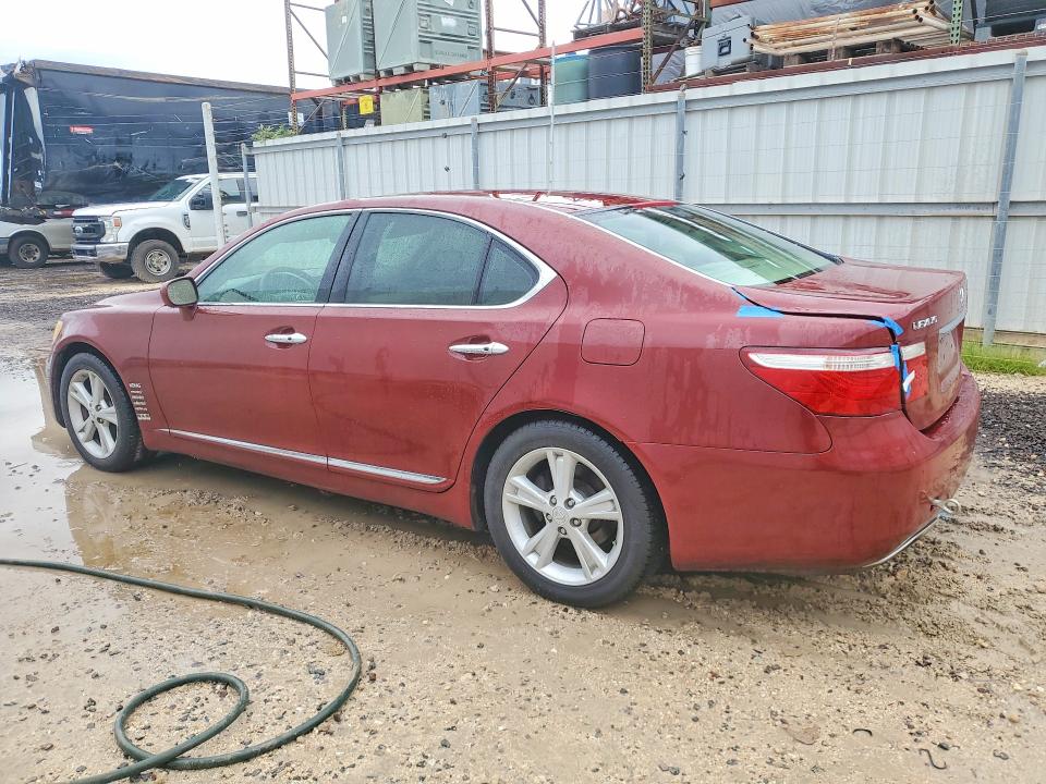 2007 Lexus Ls VIN JTHBL46F275037954 COPART salvage auction — MINOR DENT/SCRATCHES, Hi - Cert Of Title-Repossession, sold $175 on 2026-07-20 (photo 2)