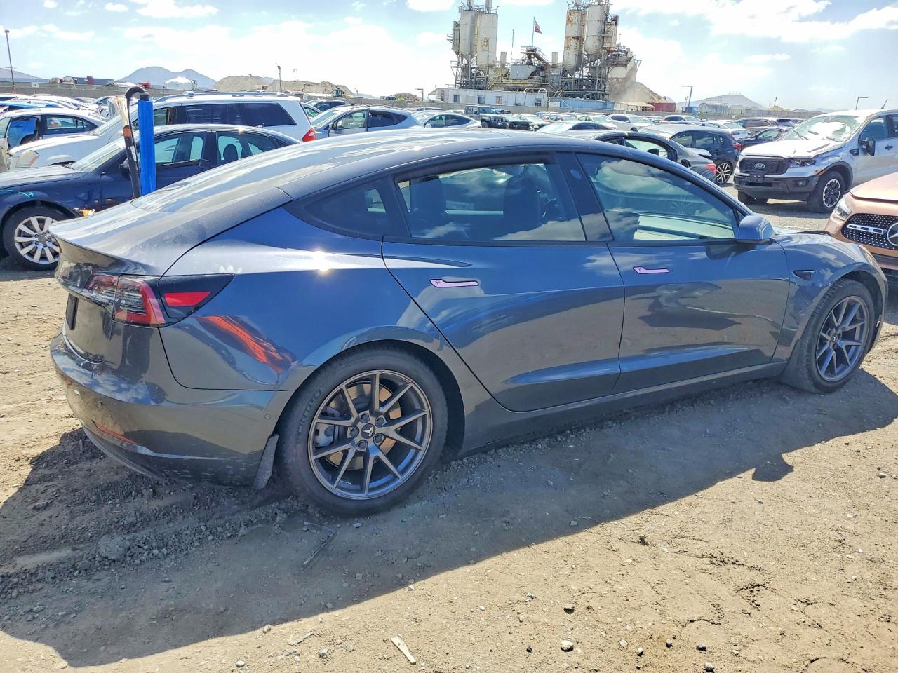 2021 Tesla Model 3 VIN 5YJ3E1EA4MF867513 COPART salvage auction — Front End, CA - SALVAGE CERTIFICATE, sold $3,150 on 2026-07-10 (photo 3)