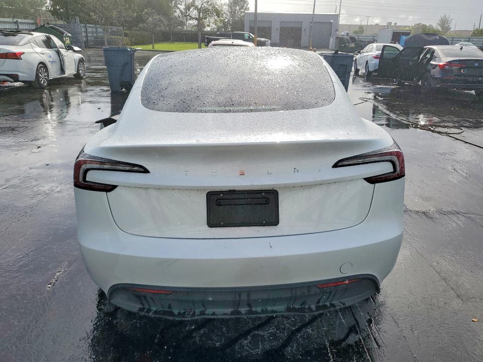 2025 Tesla Model 3 VIN 5YJ3E1EA5SF027799 COPART salvage auction — FRONT END, FL - CERTIFICATE OF DESTRUCTION, sold $5,600 on 2026-07-02 (photo 6)