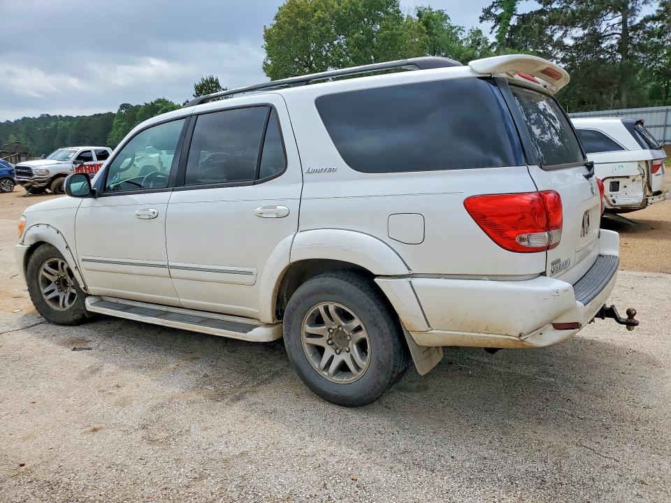 2007 Toyota Sequoia VIN 5TDZT38A67S292192 COPART salvage auction — FRONT END, TX - CERT OF TITLE-REBUILT SALVAGE, sold $1,500 on 2026-07-20 (photo 2)
