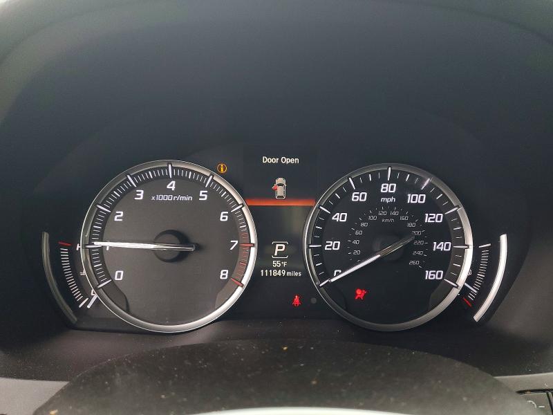 2014 Acura Mdx VIN 5FRYD4H64EB008469 COPART salvage auction — FRONT END, Md - Cert Of Salvage > 75% Damage, sold $2,650 on 2026-07-02 (photo 9)