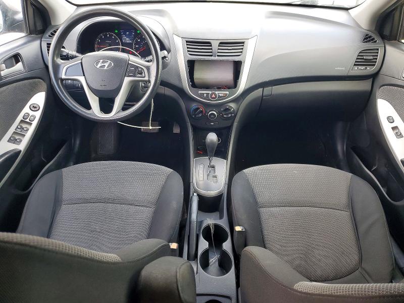 2013 Hyundai Accent VIN KMHCT5AE3DU138721 COPART salvage auction — FRONT END, TX - CERTIFICATE OF TITLE, sold $850 on 2026-07-28 (photo 8)