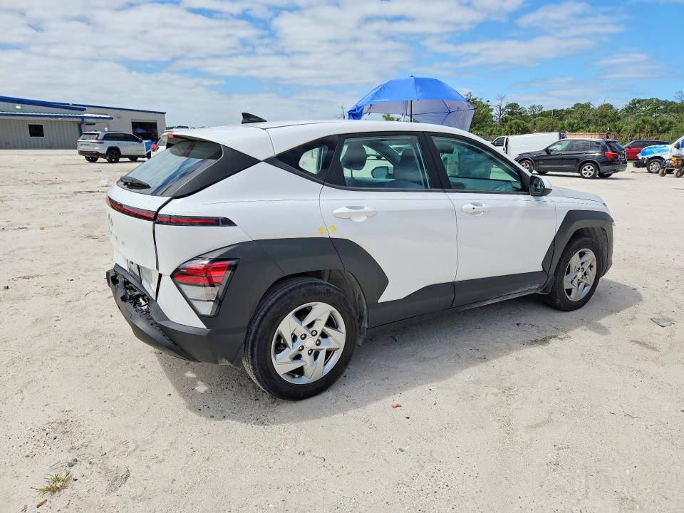 2024 Hyundai Kona VIN KM8HA3AB8RU091117 COPART salvage auction — REAR END, Fl - Cert Of Title Slvg Rebuildable, sold $8,000 on 2026-07-08 (photo 3)