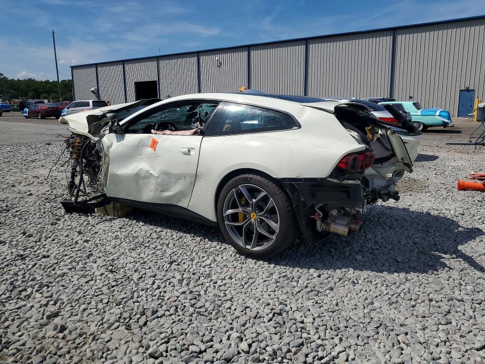 2018 Ferrari Gtc 4 lusso t VIN ZFF82YNAXJ0232346 COPART salvage auction — ALL OVER, FL - CERT OF TITLE SLVG REBUILDABLE, sold $15 on 2026-07-29 (photo 2)