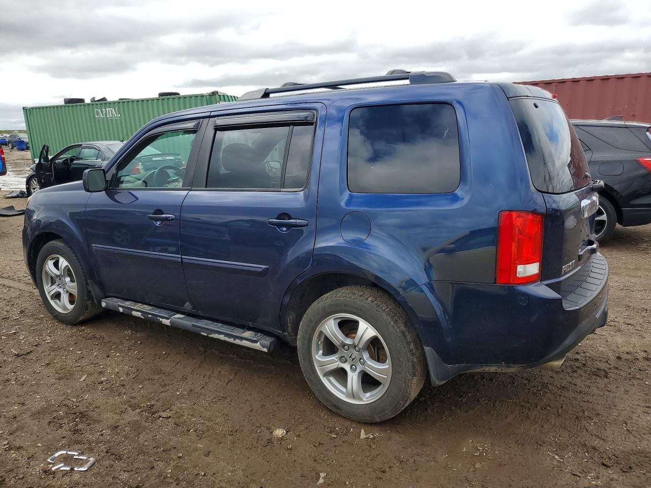 2014 Honda Pilot VIN 5FNYF4H56EB052041 COPART salvage auction — Front End, IL - SALVAGE CERTIFICATE, sold $2,700 on 2026-06-23 (photo 2)