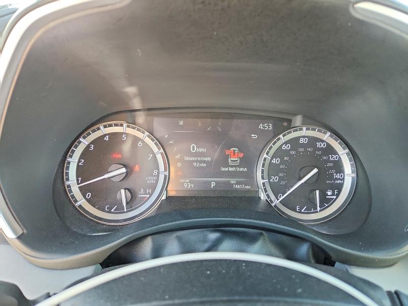 2022 Toyota Highlander VIN 5TDDZRBH9NS577290 COPART salvage auction — FRONT END, Wy - Dis/Dlr/Exp Only Salvage Title, sold $550 on 2026-07-30 (photo 9)