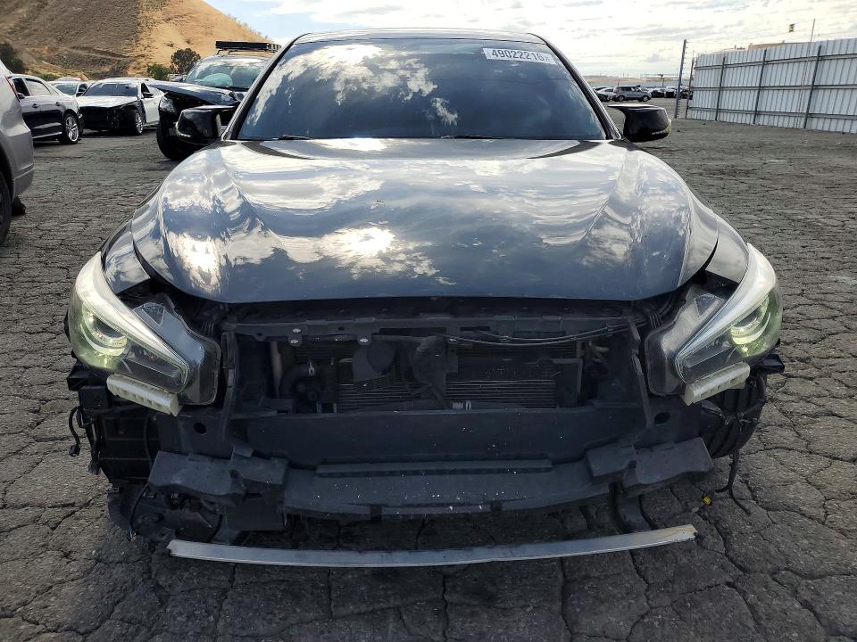 2020 Infiniti Q50 VIN JN1EV7AP5LM207284 COPART salvage auction — FRONT END, Ca - Salvage Certificate, sold $2,500 on 2026-07-02 (photo 5)