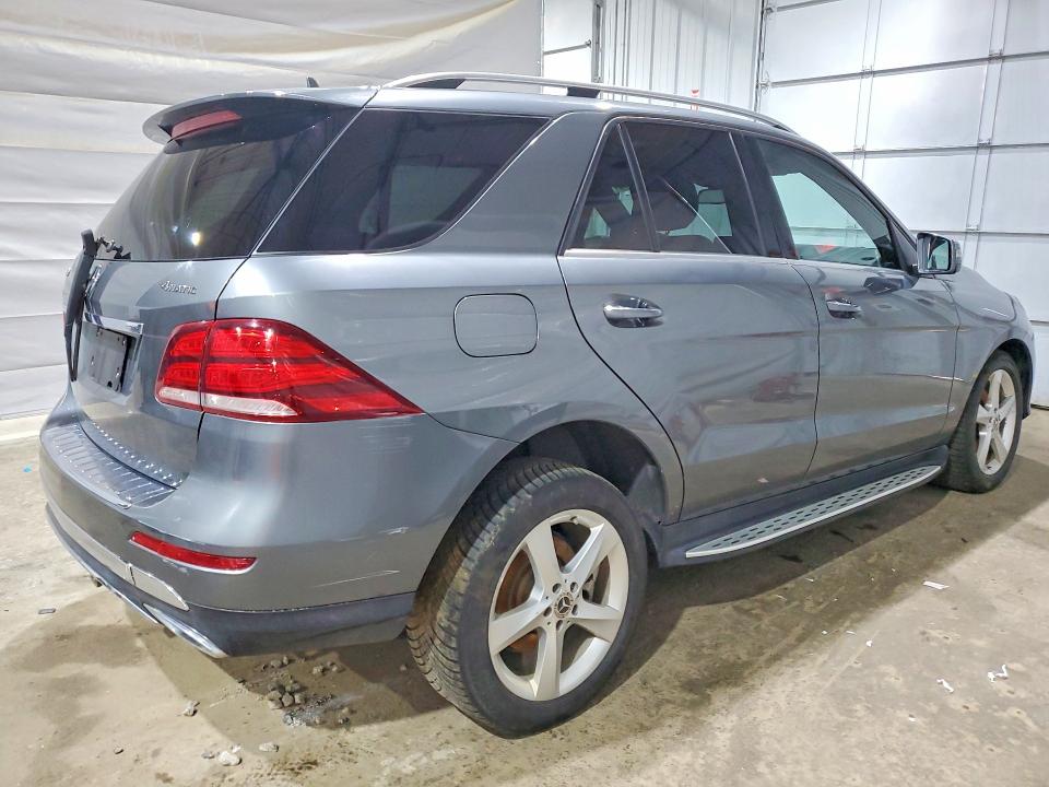 2017 Mercedes-benz Gle VIN 4JGDA5HB4HA949375 COPART salvage auction — FRONT END, Nh - Cert Of Title-Salvage, sold $6,000 on 2026-07-09 (photo 3)