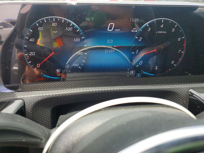 2023 Mercedes-benz Cla-klasse VIN W1K5J4GB4PN403208 COPART salvage auction — REAR END, Ca - Salvage Certificate, sold $7,900 on 2026-07-17 (photo 9)