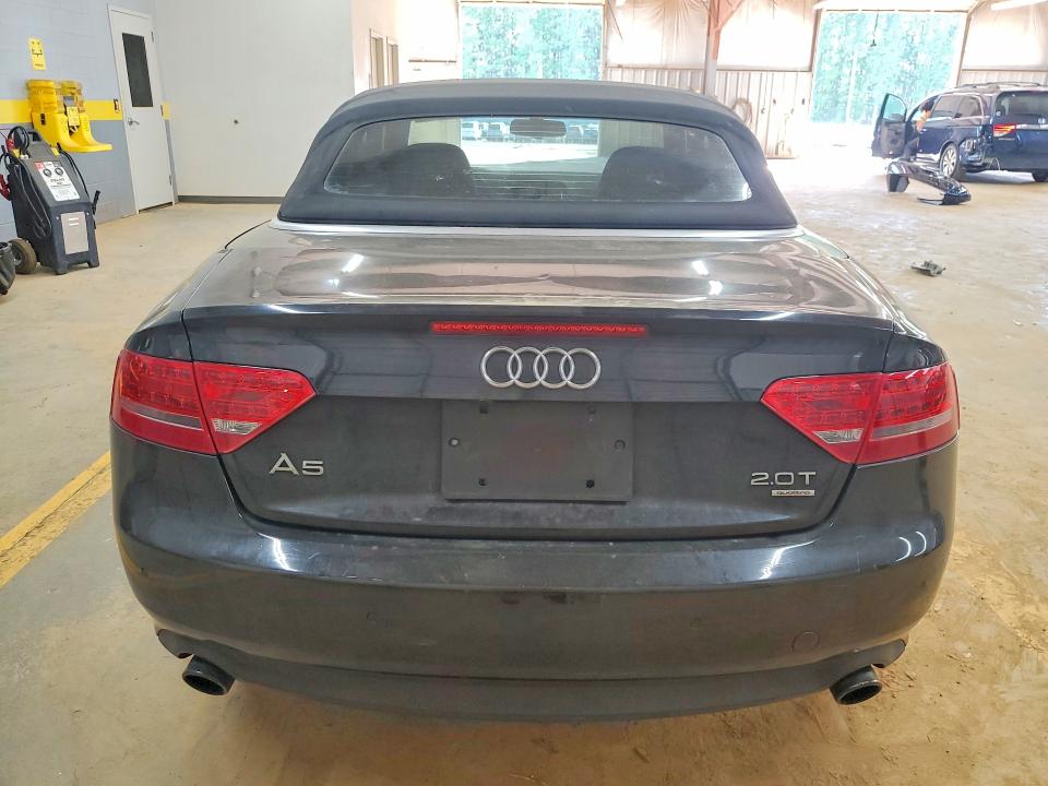 2012 Audi A5 VIN WAUVFAFH2CN001257 COPART salvage auction — MECHANICAL, Nc - Dealer Only Clean Title, sold $550 on 2026-07-14 (photo 6)