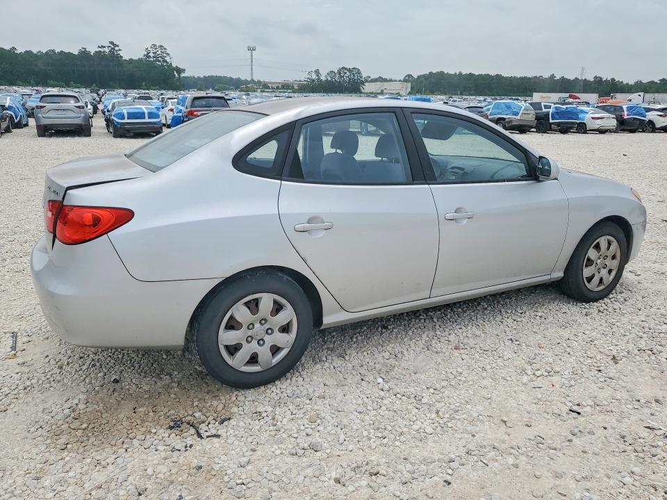 2008 Hyundai Elantra VIN KMHDU46D08U426004 COPART salvage auction — REAR END, Tx - Salvage Vehicle Title, sold $525 on 2026-07-31 (photo 3)
